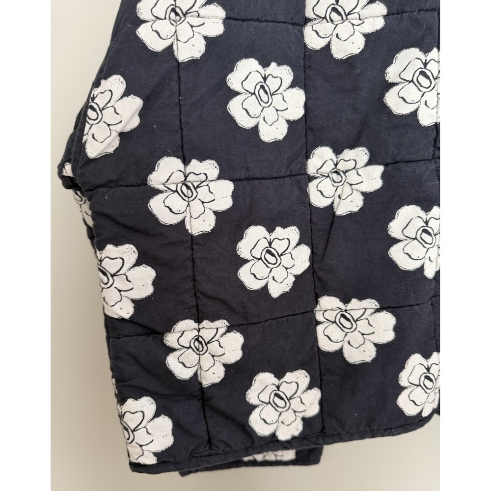 Free People Chloe Floral Quilted Jacket Night Blooms Women's Size Small - Picture 9 of 13